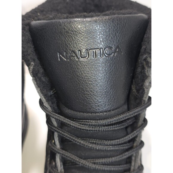 Nautica Lockview Mens Lined Duck Boots Size 10 Black main image 10